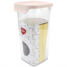 POTE QUADRADO PLASTICO 1400ML REF-CK3136