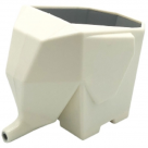 SUPORTE TALHERES ELEFANTE PLASTICO 14X9,5X12CM REF-CK3575