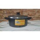 PANELA CRAQUEADA  COM TAMPA Nº22