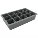 FORMINHA DE GELO 15 CUBOS SILICONE 18,5X11,5 REF-CK2650