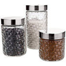 CONJUNTO DE POTES VIDRO REF-VDR2140-3