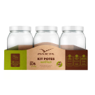 KIT POTE LISO 1,3L ECO BRANCO REF-101997190107