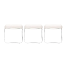 KIT COM 3 POTE TENDENZA 0,75L BRANCO REF-101997240107