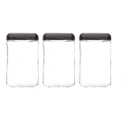 KIT COM 3 POTE TENDENZA 1,3L PRETO REF-101997250105
