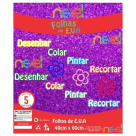 PLACA EVAGLITTER 40X48 1,6 VIOLETA NEXEL