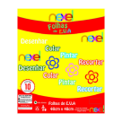 PLACA DE EVA LISO 40X48 1,5MM AMARELO NEXEL