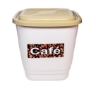 POTE QUADRADO 1650ML CAFE REF-6666
