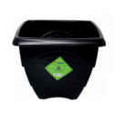 VASO QUADRADO MEDIO 5,5 PRETO REF-6700