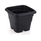 VASO QUADRADO N 22 PRETO REF-126434