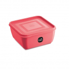 MULTIUSO QUADRADO COLOR 0,5L VERMELHO SOLIDO REF-UZ289-VM