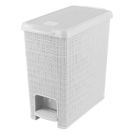 LIXEIRA JUTA RETANGULAR 12L BRANCO REF-283.004.002