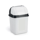 LIXEIRA RETRATIL 4 LTS PRETA REF-130/P
