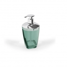 PORTA SABONETE LIQUIDO PREMIUM VERDE AGUA METALIZADO REF-UZ528VAMT