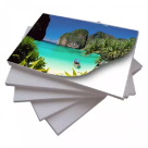 PAPEL FOTOGRAFICO GLOSSY ADESIVO 130G BRANCO BRILHANTE A/4 C/20 FOLHAS