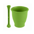 COPO CAIPIRAO COM SOCADOR DE PLASTICO 500ML REF-281/ 281-9