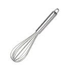 BATEDOR DE CLARAS INOX SILVER 25CM REF-11765