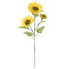 H. GIRASSOL FLOCKED X3 AMARELO 88CM REF-41425001