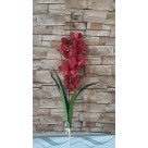 H. ORQUIDEA PHALAENOPSIS MICROP X11 VERMELHO 55CM REF-39230003