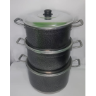 JOGO DE TACHO CRAQUEADO 3PCS