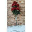 B. ROSA TRIANGULAR AVELUDADO X9 VERMELHO 45CM REF-42217001