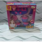 KIT APREDENDO A COZINHAR 8 PÇS RF003 BRINQUEDOS LUMAR