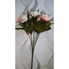 B. ROSA X9 BRANCO OUTONO ROSA 31CM REF-36135024