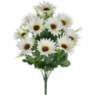 BQ GERBERA X12 CETIM CREME REF-46460010