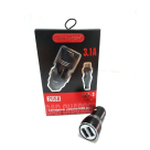 CARREGADOR VEICULAR RÁPIDO TIPO C 2 ENTRADAS USB ANDROID