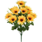 BQ GERBERA X12 CETIM AMARELO REF-46460005
