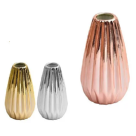 VASO DE CERAMICA METALIZADA 9.5X6CM REF-FFBZ18213