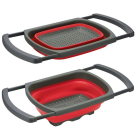 ESCORREDOR DE MACARRAO RETRATIL SIL COLOR REF-HB5930CC