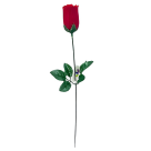 H. ROSA BOTAO AVELUDADO VERMELHO 40CM REF-42167001