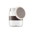 POTE PET TR 1700ML POA PRETO REF-6602