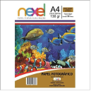 PAPEL FOTOGRAFICO GLOSSY ADESIVO 130G BRANCO BRILHANTE A/4 C/20 FOLHAS