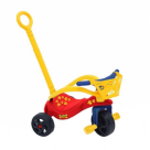 TRICICLO CACHORRIINHO C/EMPURRADOR /PROTEÇAO/CESTINHA RF7496