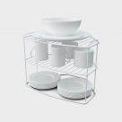 ORGANIZADOR PARTILEIRA PARA PRATOS PREMIUM WHITE REF-1436WH