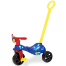 TRICICLO PEIXINHO C/EMPURRADOR/C/CESTINHA/PROTEÇAO RF7498