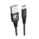 CABO USB TIPO C / TIPO C VX CASE DRAGON - PRETO