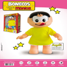 BONECA TURMA DA MONICA MAGALI