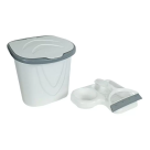 KIT LIXEIRA/ RODO/PORTA DETERGENTE REF-PIA03