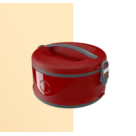 ORG TERMICO MILAO 1,5L SIMPLES VERMELHO REF-71301