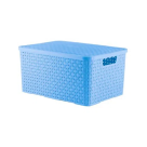 CAIXA RATTHAN 4 LTRS AZUL BABY COD 7441254