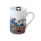 CANECA BONE ABSTRATO 320ML REF-8541