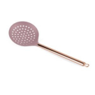 ESCUMADEIRA DE SILICONE C/ CABO INOX  34CM REF-12411