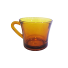XICARA AMBER DE VIDRO 200 ML REF-VD25