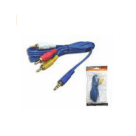 CABO P2X3RCA REFORÇADO AZUL REF-BFH1511