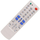 CONTROLE REMOTO UNIVERSAL PARA TV 16CM WELLTECH REF-WX4812