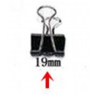CLIPES PARA PAPEL BINDER 19MM T/PEQUENO REF-BD1940