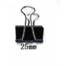 CLIPE PARA PAPEL BINDER 25MM T/MEDIO REF-BD2548
