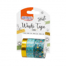 FITA ADESIVA WASHI TAPE SHINE VERDE REF-WT0400